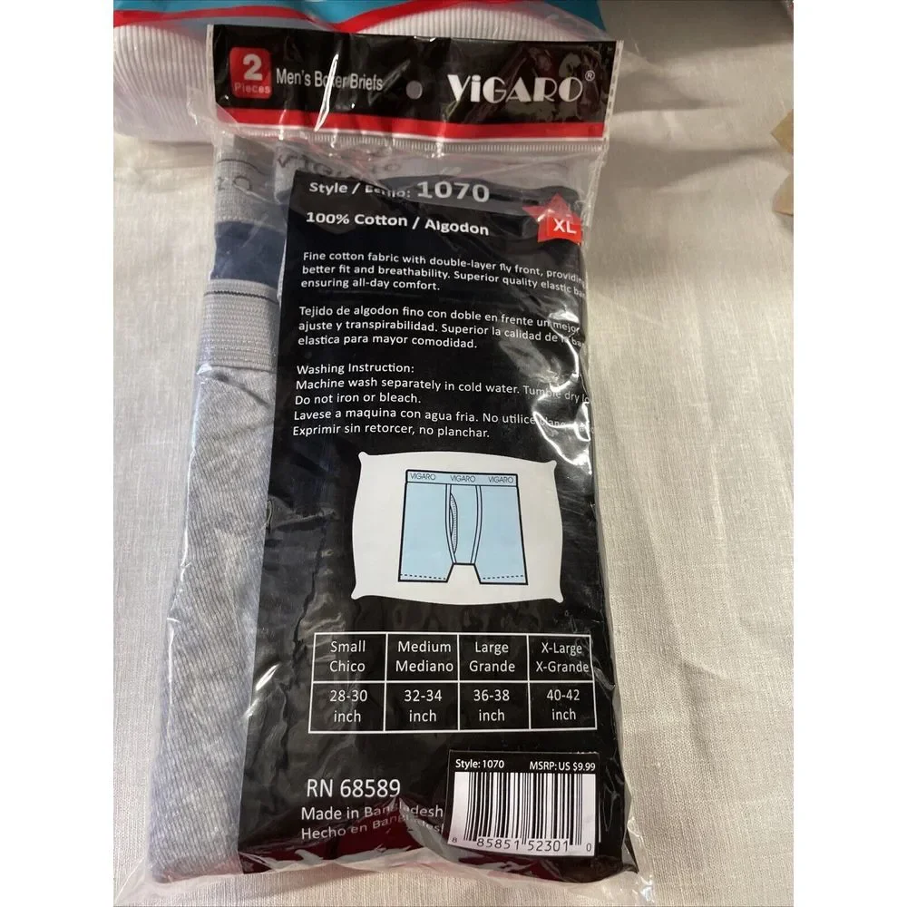2 Pieces Men's Boxer Briefs‎